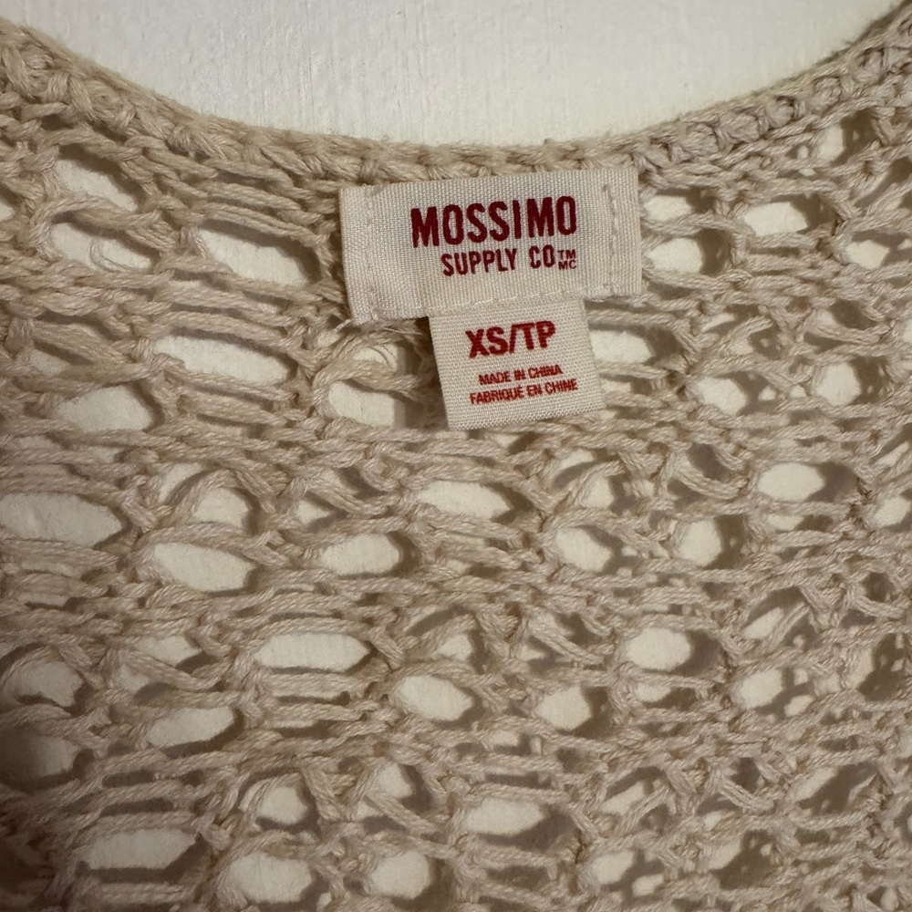 Women’s Oversized Beige Knit Cardigan - Picture 4 of 5